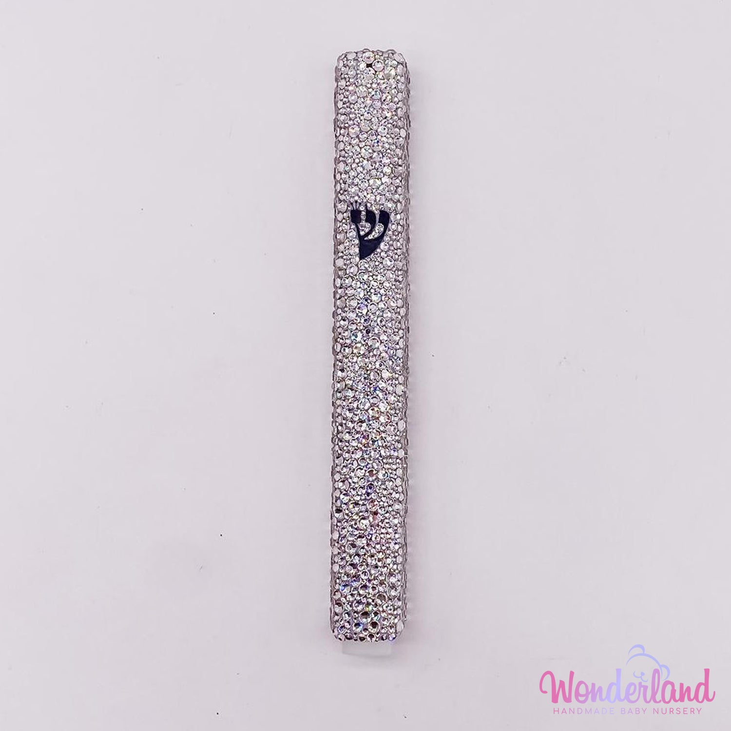 Mixed Small & Big Rhinestones 7 Mezuzah